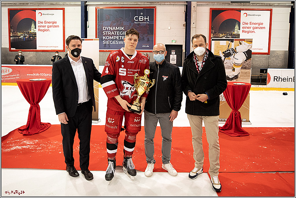 U20-DNL Meisterschaftsfinale;  Koelner Junghaie - Eisbaeren Juniors Berlin; Koeln, 27.03.2022